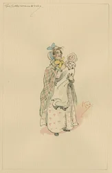 De Lale Dame en Baby, ca. 1920s